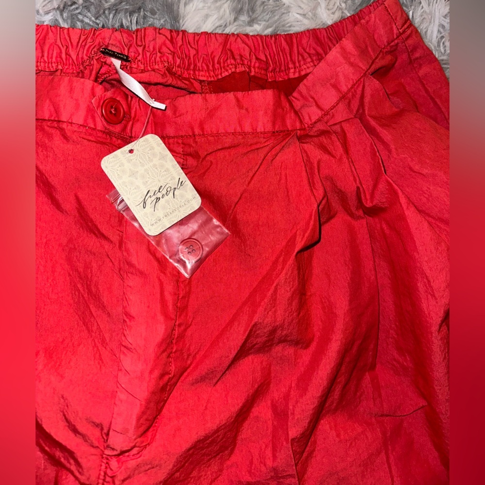Paige Pleated Pull-on Trousers at Free People in Bella Rosa - NWT XL - Picture 5 of 5